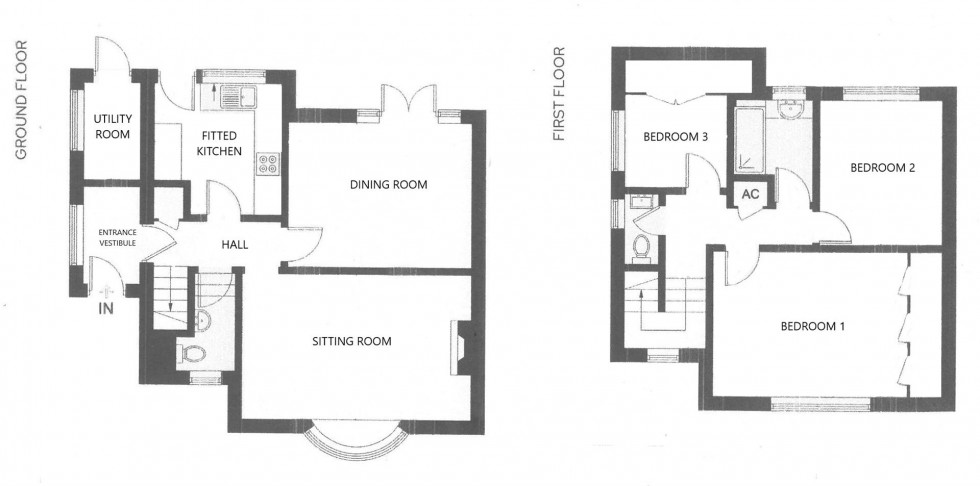 Floorplan for Wish Hill, Willingdon Village, Eastbourne
