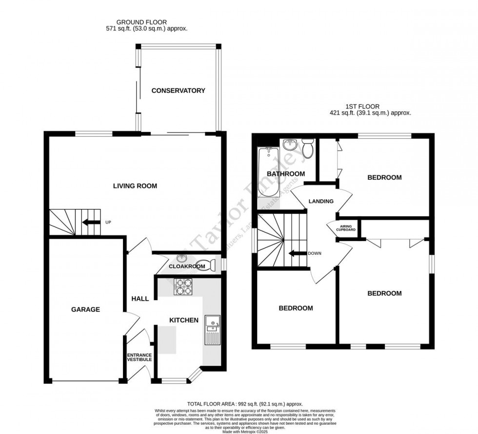 Floorplan for The Portlands, Sovereigh Harbour South Eastbourne