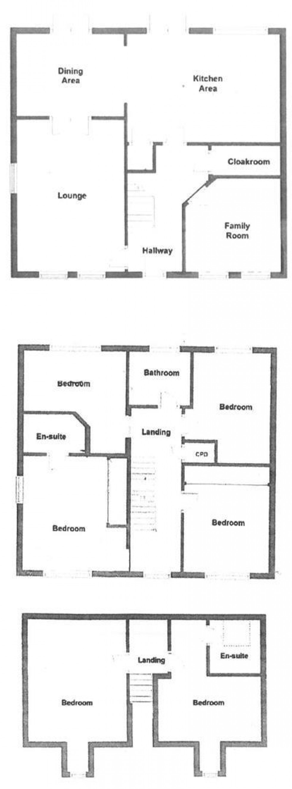Floorplan for Stanier Street, Hailsham
