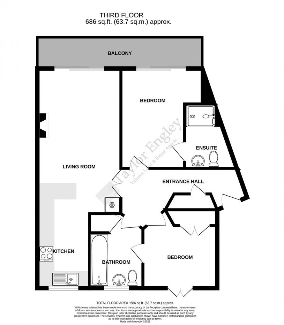 Floorplan for San Diego Way, Sovereign Harbour, Eastbourne