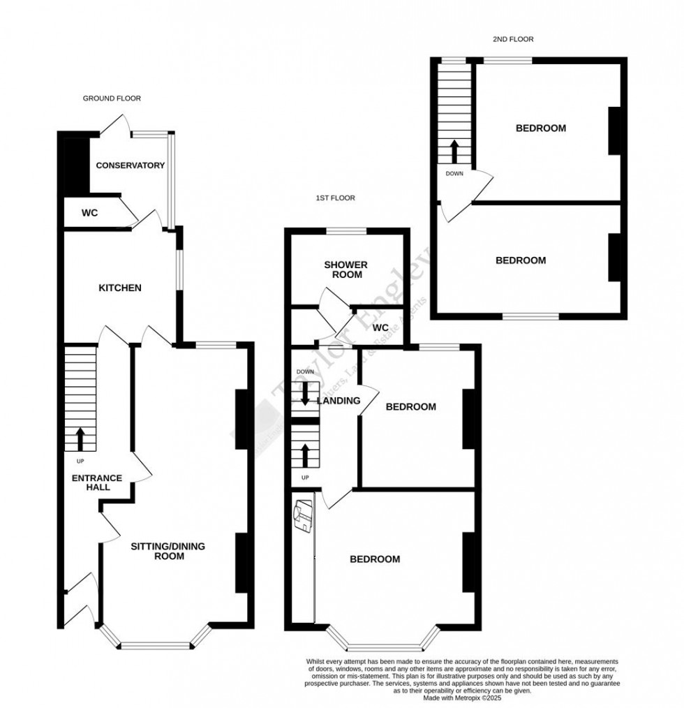 Floorplan for Willowfield Square, Eastbourne