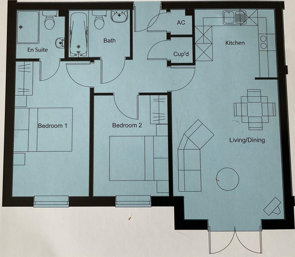 Floorplan for Discovery House, Susans Road, Eastbourne