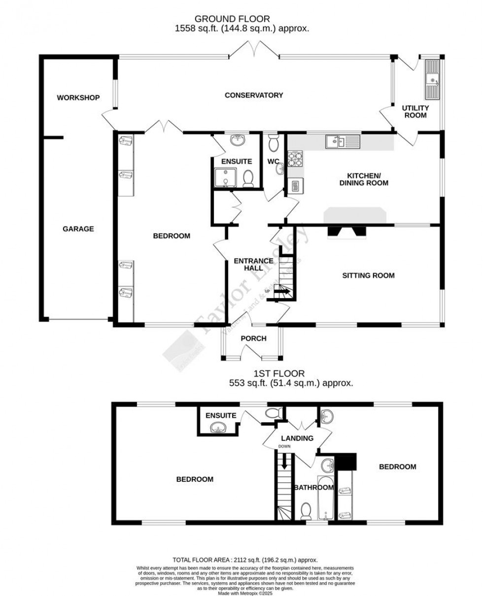 Floorplan for Rattle Road, Westham, Pevensey