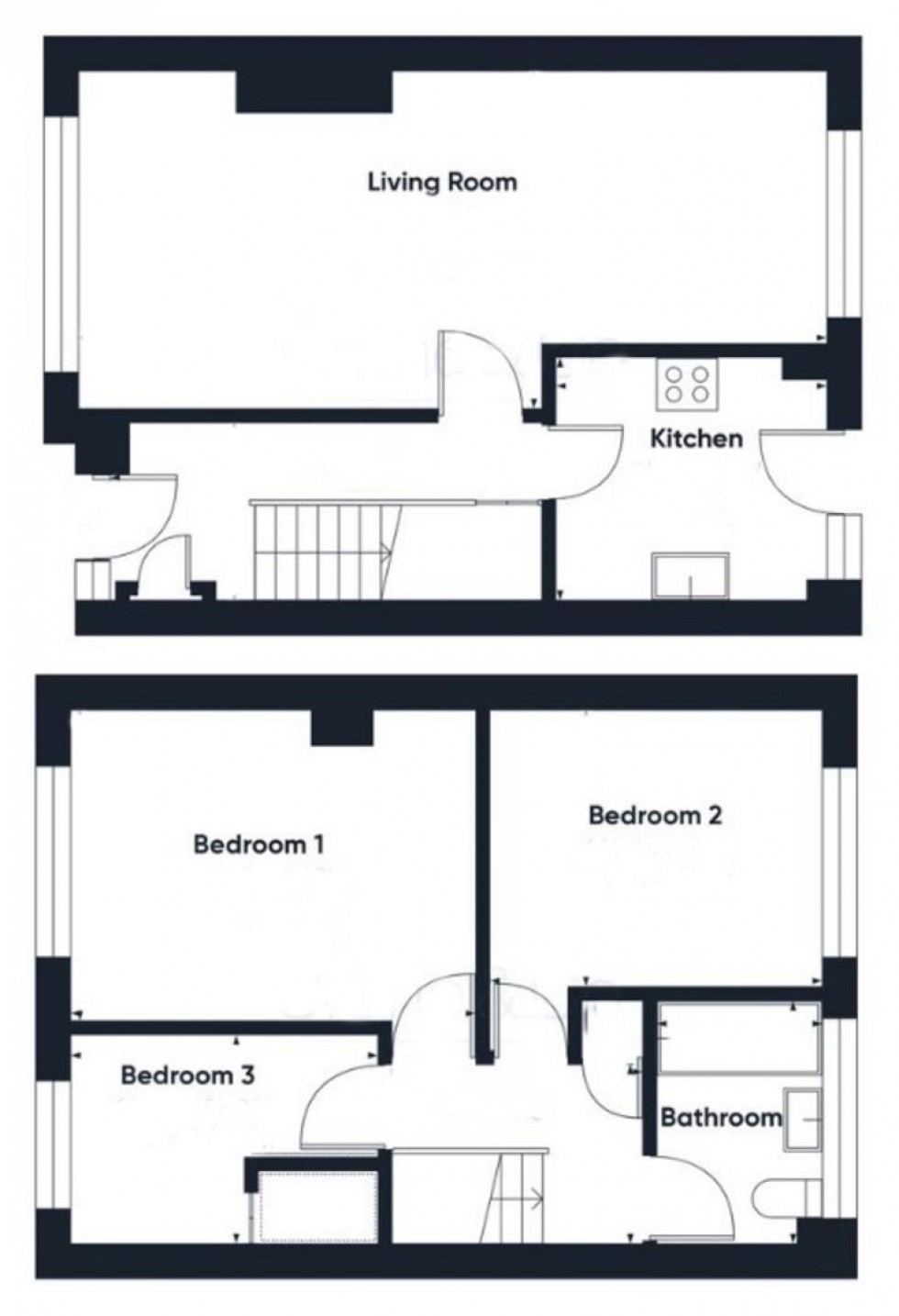Floorplan for Seven Sisters Road, Eastbourne
