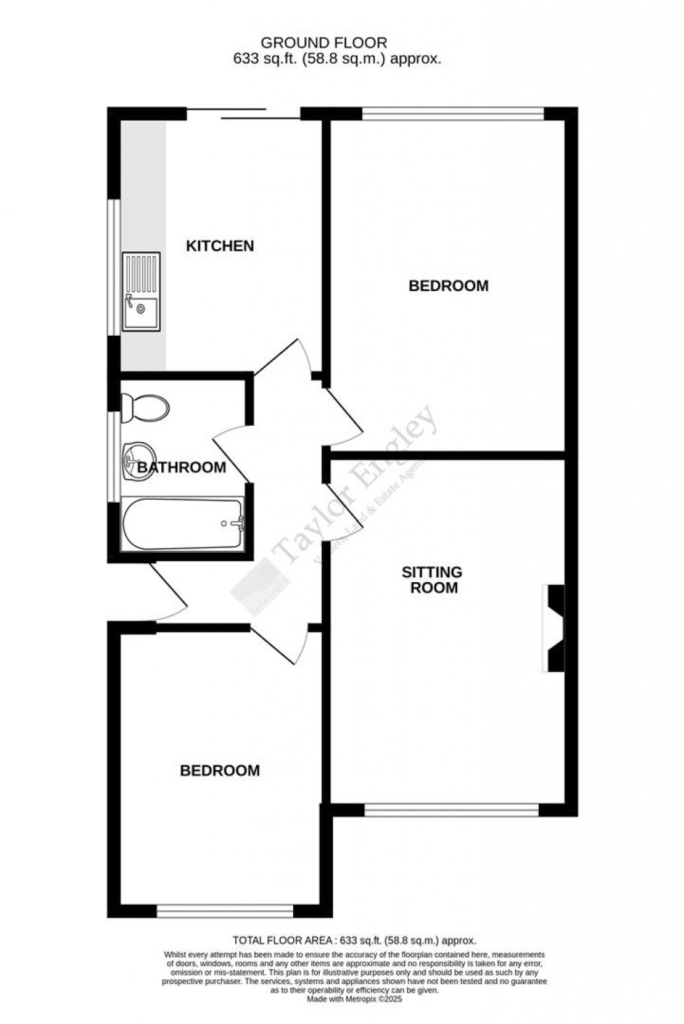 Floorplan for Selsfield Close