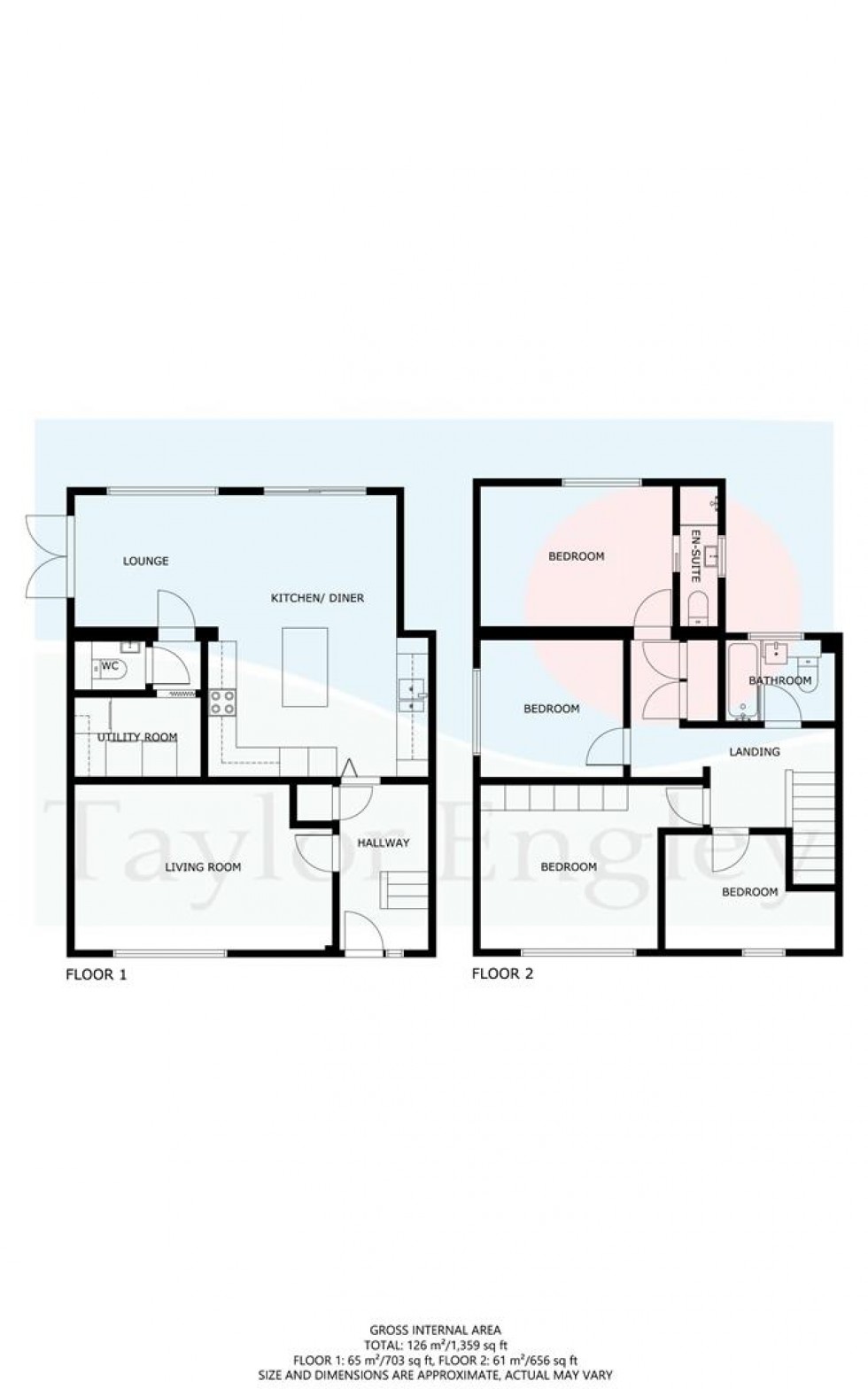 Floorplan for Observatory View, Hailsham