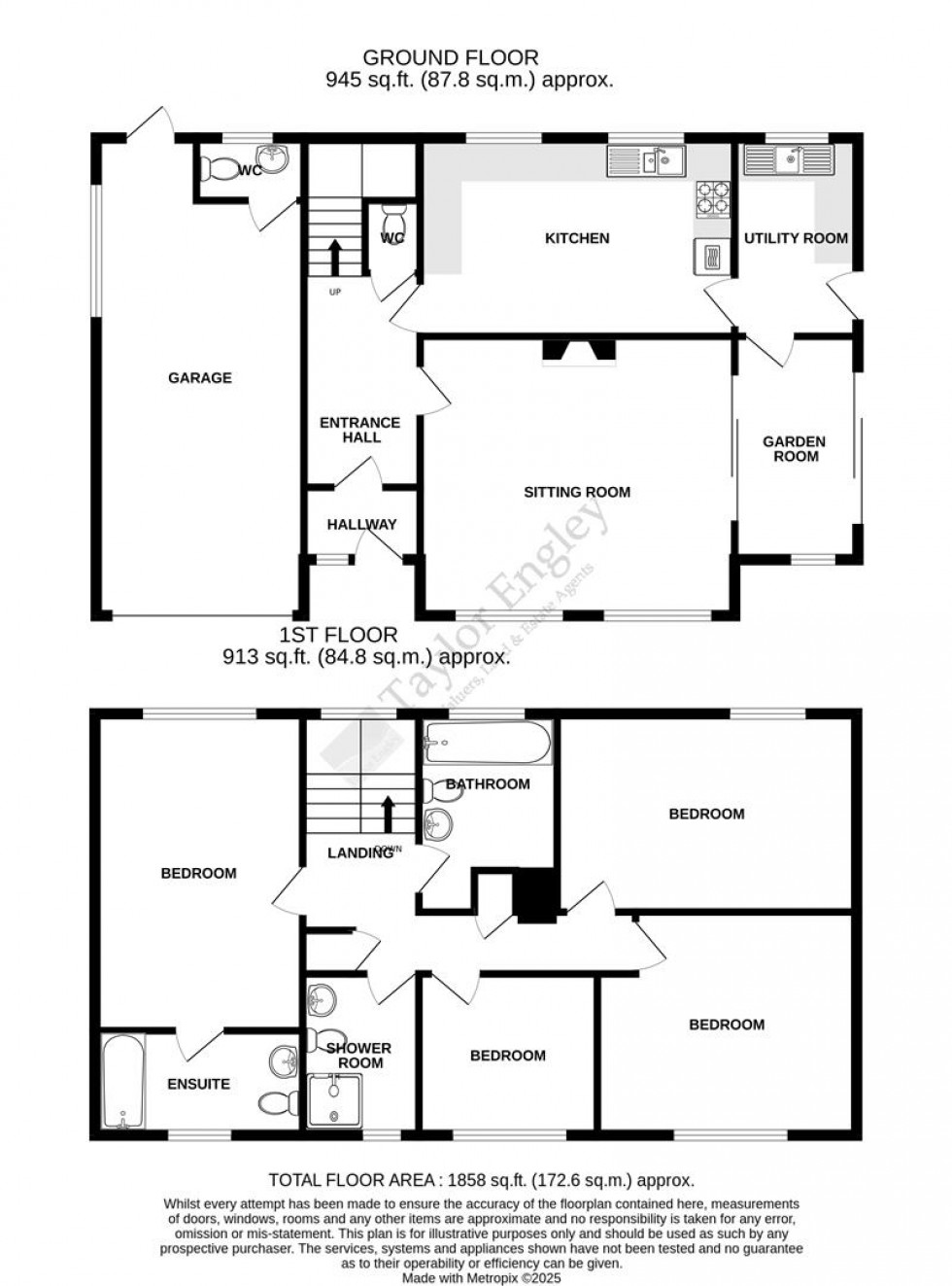Floorplan for Station Road, Berwick, Polegate
