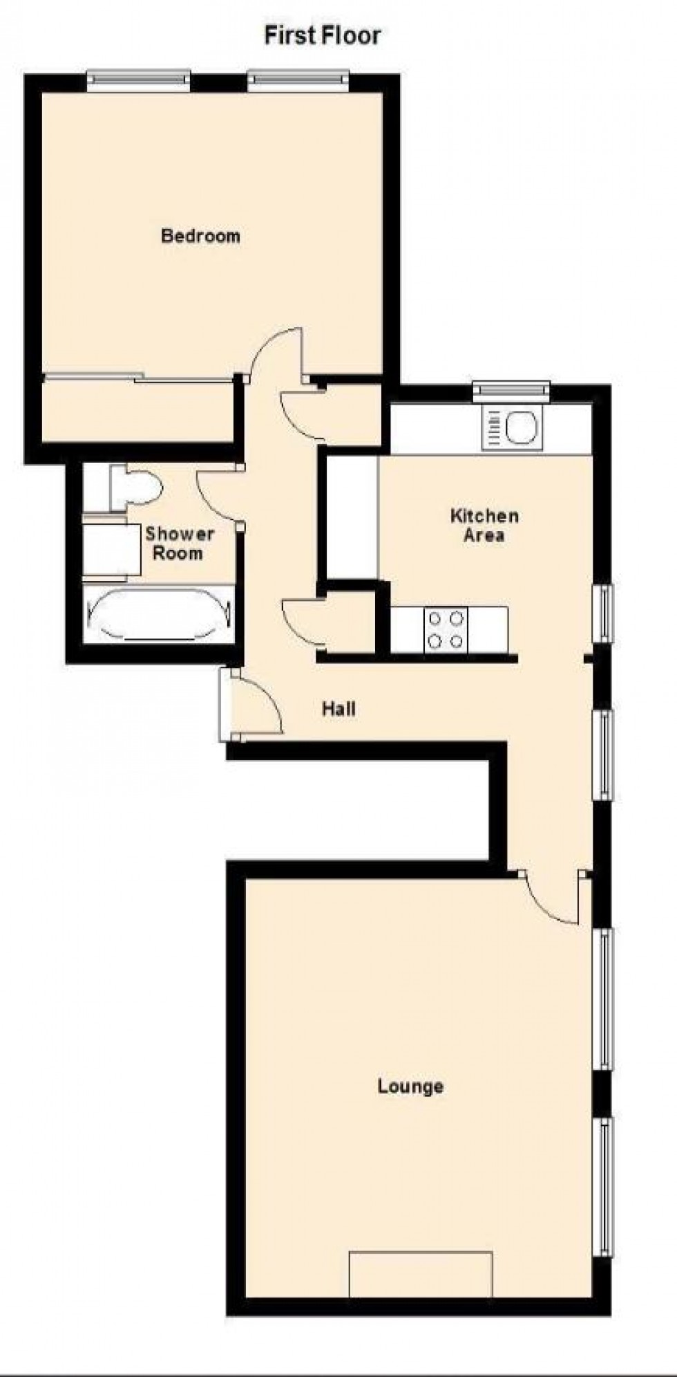 Floorplan for Grassington Road, Eastbourne