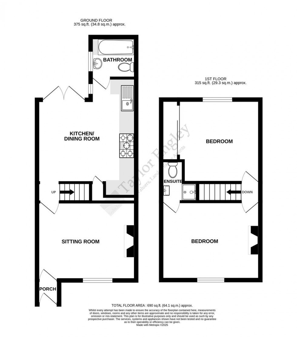 Floorplan for Warrior Square, Eastbourne