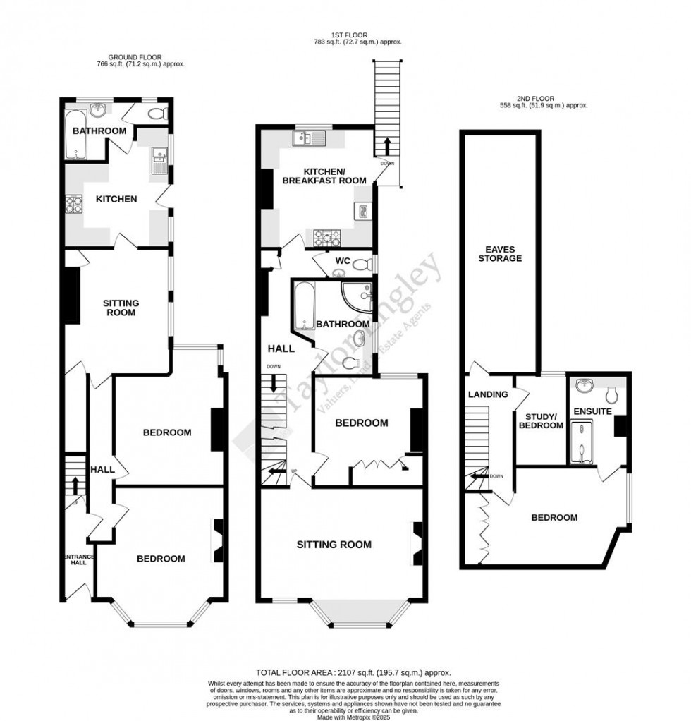 Floorplan for Willingdon Road, Upperton, Eastbourne