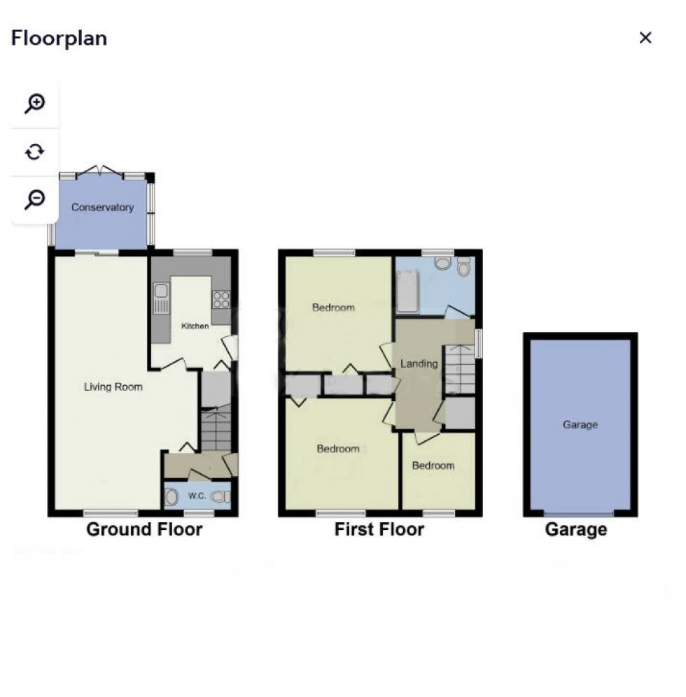 Floorplan for Magnolia Walk, Eastbourne