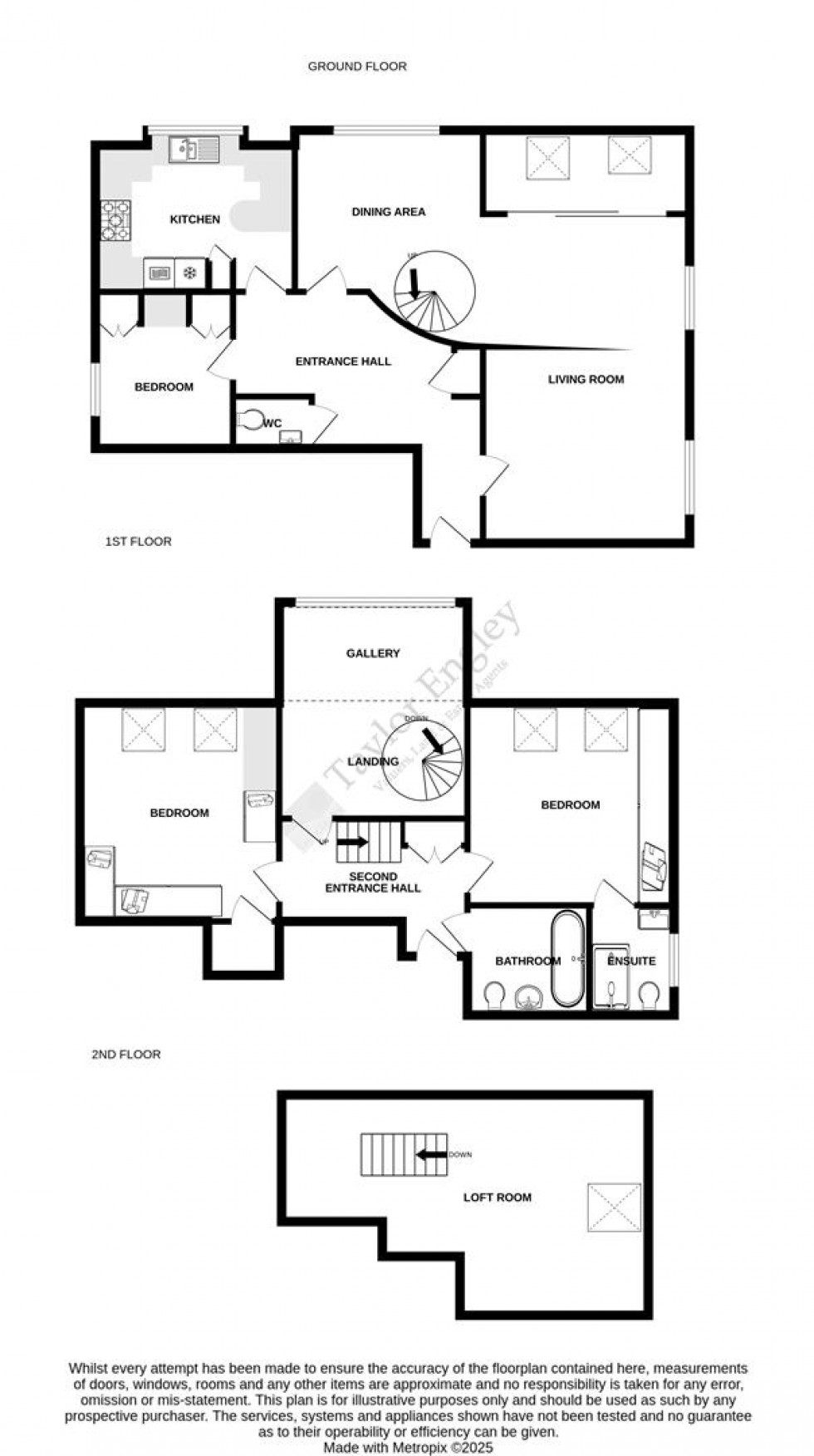 Floorplan for St. Johns Road, Meads, Eastbourne