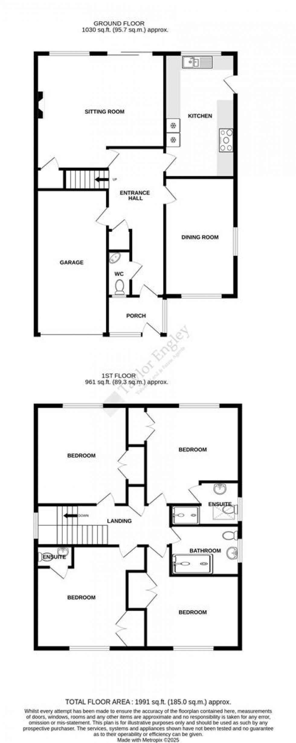 Floorplan for 58 Friday Street, Eastbourne